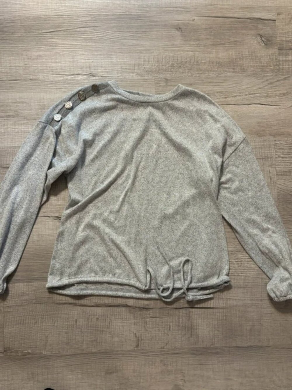 Medium gray long sleeve